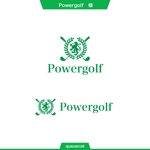 queuecat (queuecat)さんのゴルフ用品販売サイト（実店舗含む）『パワーゴルフ』のロゴへの提案