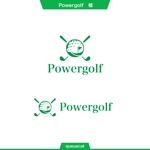 queuecat (queuecat)さんのゴルフ用品販売サイト（実店舗含む）『パワーゴルフ』のロゴへの提案