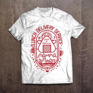 松葉 孝仁 (TakaJump)さんのお弁当デリバリーサービスのノベルティTシャツ【2案採用】への提案