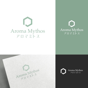 venusable ()さんのエステサロン【Aroma Mythos アロマミトス】のロゴへの提案