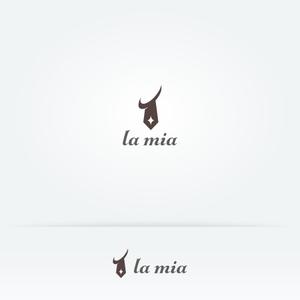 LLDESIGN (ichimaruyon)さんの【世界を目指すブランドのロゴを作りませんか？】ネクタイブランド「 la mia」のブランドロゴへの提案