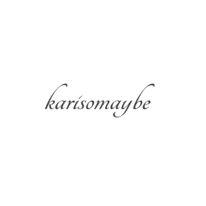 Okumachi (Okumachi)さんのショットバー「karisomaybe」ロゴへの提案