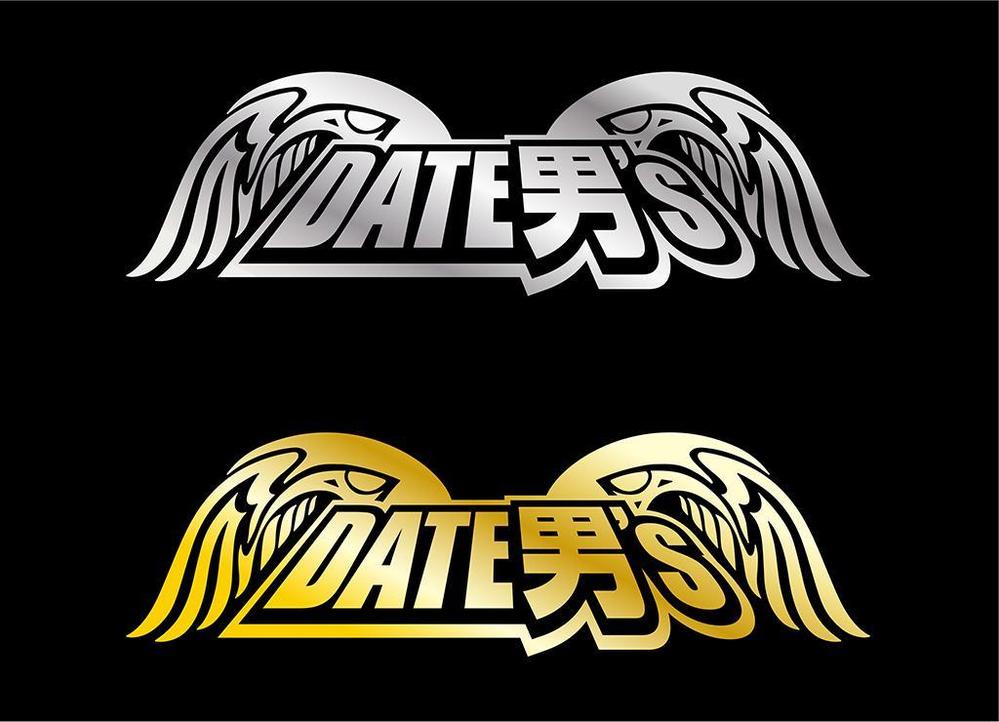 新規結成男性アイドルユニット「DATE男's」のロゴ