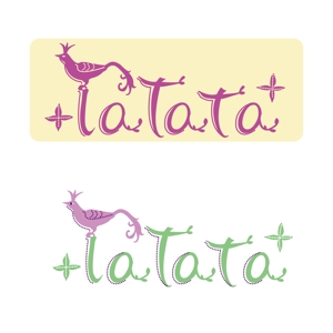 ichikunさんのエスニックショップ「tatata」のロゴ作成への提案