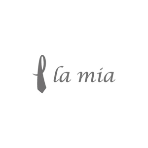 禮arts (dexter_works3399)さんの【世界を目指すブランドのロゴを作りませんか？】ネクタイブランド「 la mia」のブランドロゴへの提案