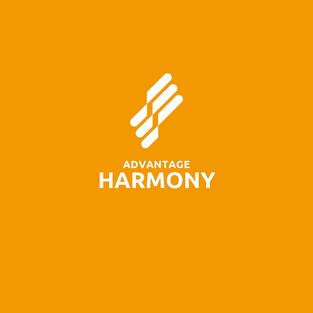 クラウドサービス「ADVANTAGE HARMONY」のロゴ作成