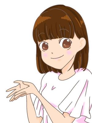 とんてぃ (bonne_nuit72)さんの栃木県宇都宮市の地域情報ブログ執筆者（女性）のキャラクターデザインへの提案