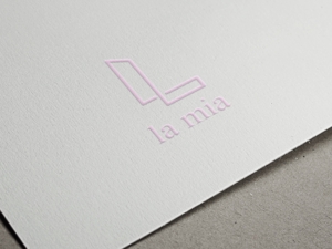 bo73 (hirabo)さんの【世界を目指すブランドのロゴを作りませんか？】ネクタイブランド「 la mia」のブランドロゴへの提案