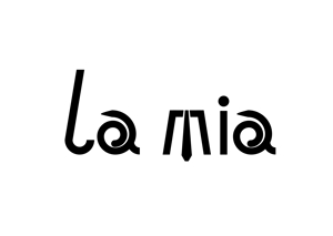 tora (tora_09)さんの【世界を目指すブランドのロゴを作りませんか？】ネクタイブランド「 la mia」のブランドロゴへの提案