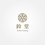 tanaka10 (tanaka10)さんの輸入雑貨の卸売業「鈴堂（りんどう）」のロゴ（コンセプトと家紋のミックス）への提案