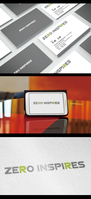  chopin（ショパン） (chopin1810liszt)さんの輸入ビジネスのベンチャー企業『ZERO INSPIRES』のロゴへの提案