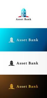 CROWN DESIGN (usui0122)さんの不動産会員制サイト「Asset Bank」のロゴ（再募集）への提案