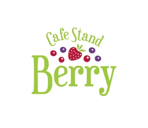 ririri design works (badass_nuts)さんの飲食店　「Cafe　Stand　Berry」　のロゴへの提案