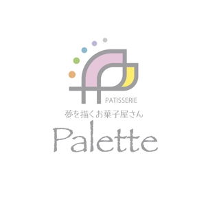 hisa_g (hisa_g)さんの夢を描くお菓子屋『パレット』：札幌市に新規開店のパティスリーロゴ制作依頼への提案