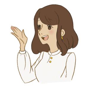 Yuk (souonn)さんの栃木県宇都宮市の地域情報ブログ執筆者（女性）のキャラクターデザインへの提案