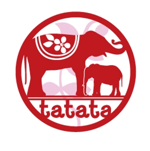 colorbirdieさんのエスニックショップ「tatata」のロゴ作成への提案