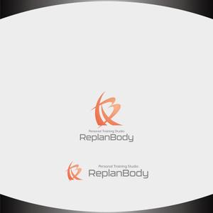 D.R DESIGN (Nakamura__)さんのパーソナルトレーニングスタジオ　ReplanBody　ロゴへの提案