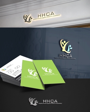 D.R DESIGN (Nakamura__)さんの障害児のデイサービススタッフ向けセミナーを行う協会「HHCA」のロゴへの提案
