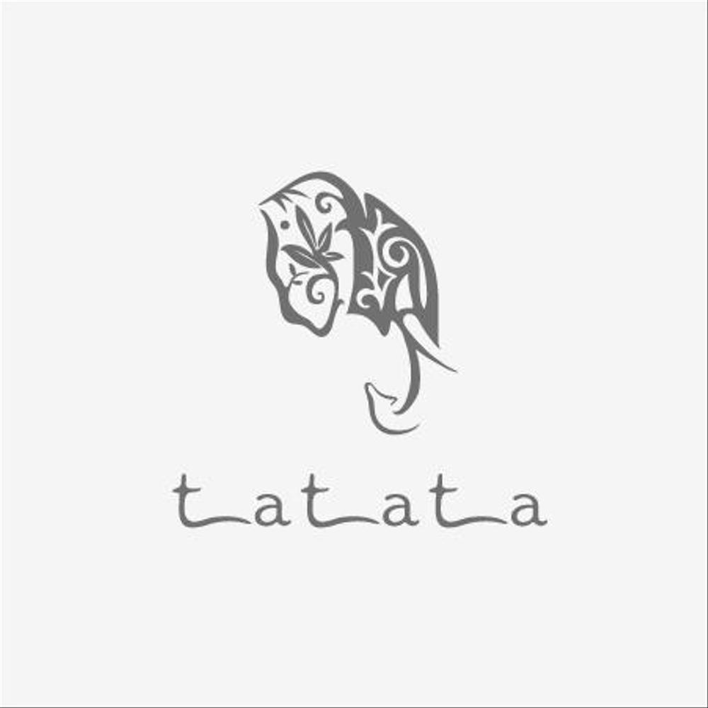 エスニックショップ「tatata」のロゴ作成