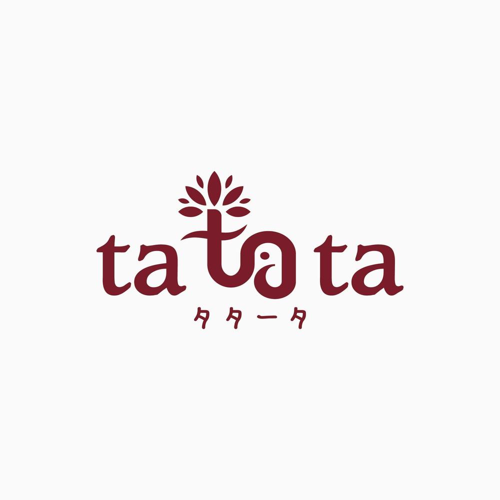 エスニックショップ「tatata」のロゴ作成