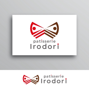 White-design (White-design)さんの洋菓子店　「Patisserie Irodori」のロゴへの提案