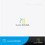 トンカチデザイン (chiho)さんの不動産仲介業（売買）『Sumai KIZUNA』（スマイ キズナ）のロゴへの提案