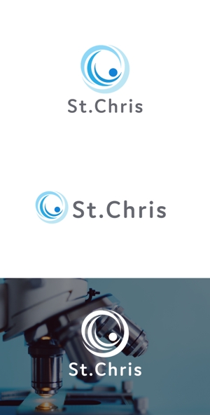 WIZE DESIGN (asobigocoro_design)さんの卵子・精子凍結バンクコーディネート会社「St.Chris」のロゴへの提案
