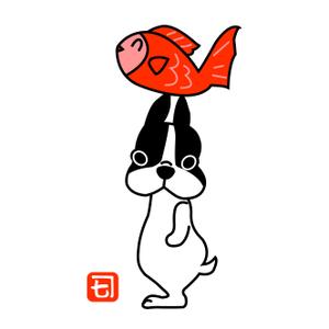 ichikunさんのくまもんみたいなフレンチブルドックキャラクターを作って下さい。への提案