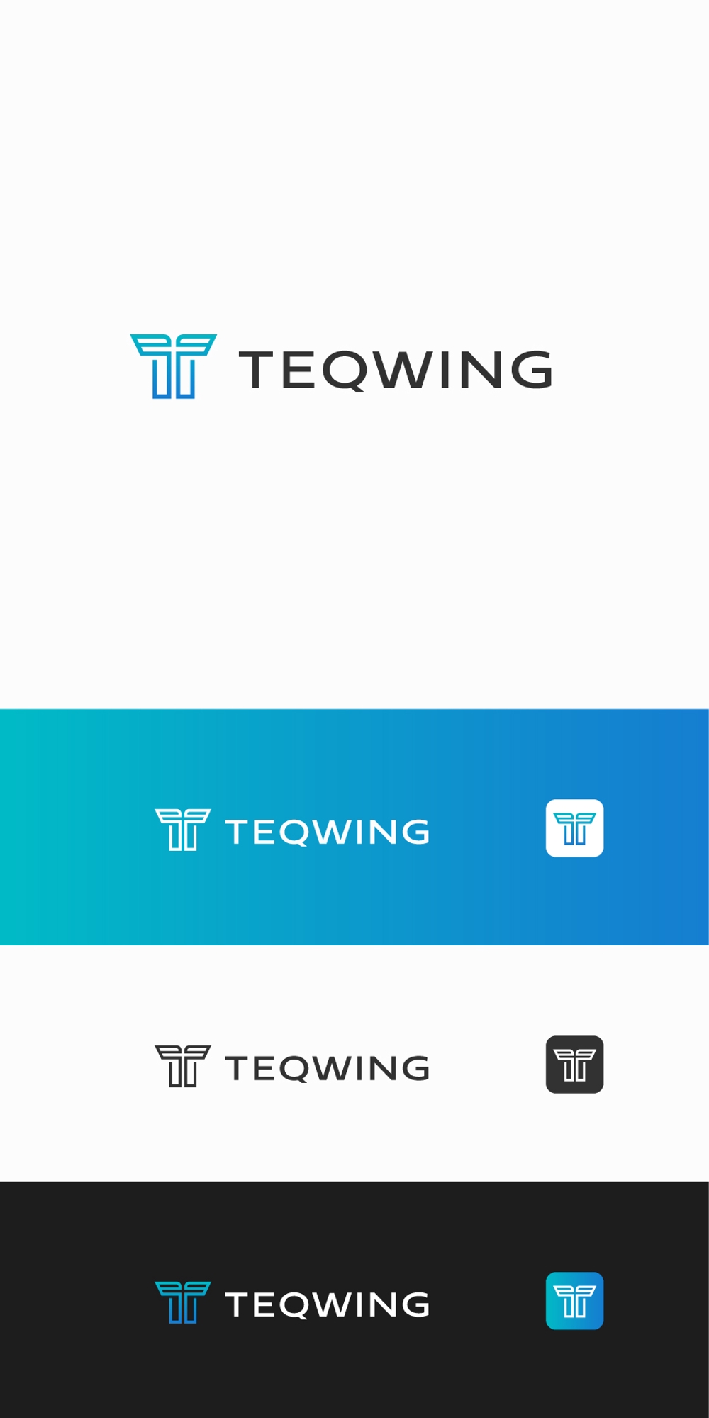 ロボットプログラミング教室「テックウイング」のロゴ