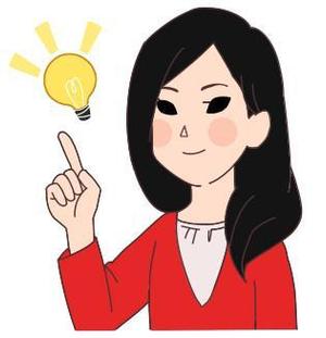堂介 ()さんの群馬県高崎市の地域情報ブログ執筆者（女性）のキャラクターデザインへの提案