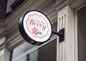 toshitaku (toshtaku614)さんの飲食店　「Cafe　Stand　Berry」　のロゴへの提案