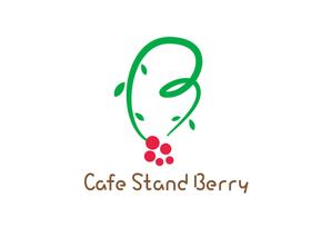 おれお (happy_snow_08)さんの飲食店　「Cafe　Stand　Berry」　のロゴへの提案