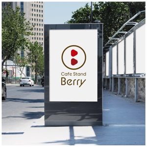 FUNCTION (sift)さんの飲食店　「Cafe　Stand　Berry」　のロゴへの提案