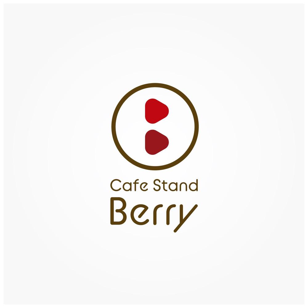 飲食店　「Cafe　Stand　Berry」　のロゴ