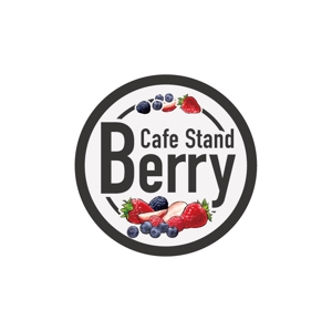 AiM (tonarinomikan)さんの飲食店　「Cafe　Stand　Berry」　のロゴへの提案