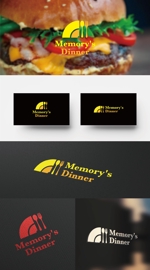 Uranus design (ZELL)さんのキッチンカー「Memory's Dinner」のロゴ制作への提案