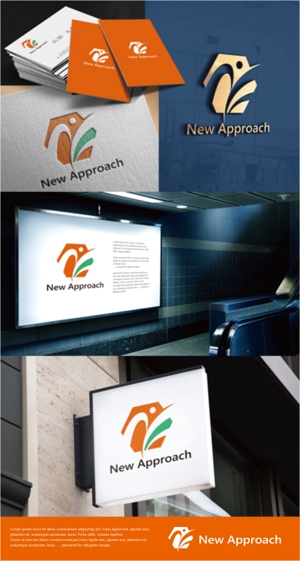 drkigawa (drkigawa)さんの立体駐車場メンテナンス業「株式会社ニューアプローチ」のロゴへの提案
