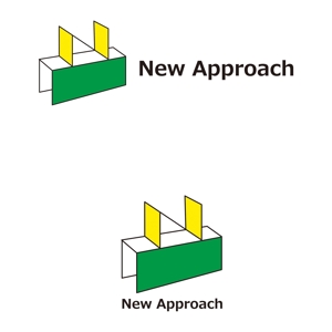 江ノ島グミ (cozy0700)さんの立体駐車場メンテナンス業「株式会社ニューアプローチ」のロゴへの提案
