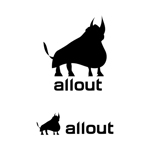 taniさんの「allout」のロゴ作成への提案