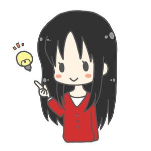 パイン (sbtpine)さんの群馬県高崎市の地域情報ブログ執筆者（女性）のキャラクターデザインへの提案