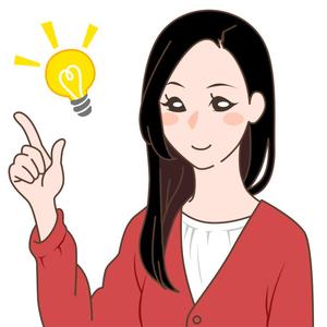 hyak (_wan_nyan_)さんの群馬県高崎市の地域情報ブログ執筆者（女性）のキャラクターデザインへの提案