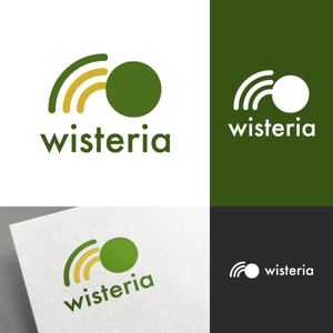 venusable ()さんの注文住宅・デザイン住宅のロゴ（花・wisteria／ウィステリア／藤）への提案