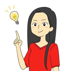 polish ()さんの群馬県高崎市の地域情報ブログ執筆者（女性）のキャラクターデザインへの提案