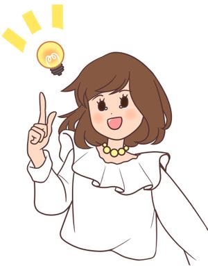 こにゃもんた ()さんの栃木県宇都宮市の地域情報ブログ執筆者（女性）のキャラクターデザインへの提案