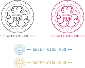 Bertheさんの「SWEET GIRL RUN」のロゴ作成への提案