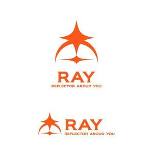 Miyariさんの「ray」or「RAY」or「Ray」の何れか。副題「reflector around you」表記可（大文字小文字」のロゴ作成への提案