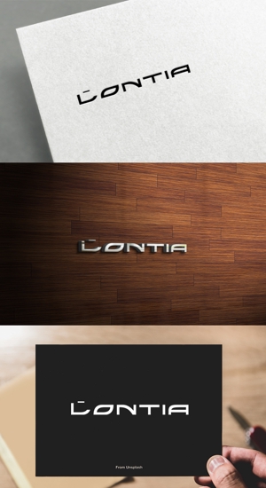 athenaabyz ()さんのアパレル、アクセサリーのショップで使用する「Lontia」のロゴへの提案