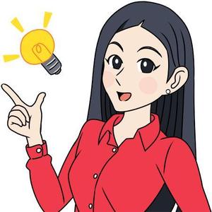 トミ (tomisandegozai)さんの群馬県高崎市の地域情報ブログ執筆者（女性）のキャラクターデザインへの提案