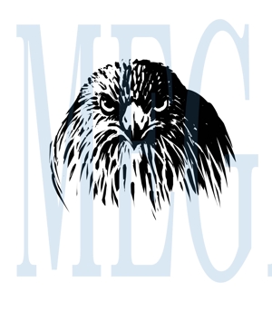 MEGA (MEGA)さんのかっこいい鷹のイラストへの提案