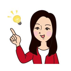 黒川 ()さんの群馬県高崎市の地域情報ブログ執筆者（女性）のキャラクターデザインへの提案